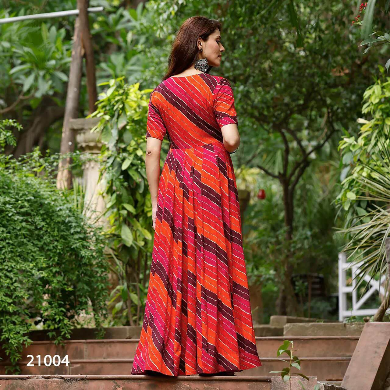 gown with dupatta for women tranding gown set