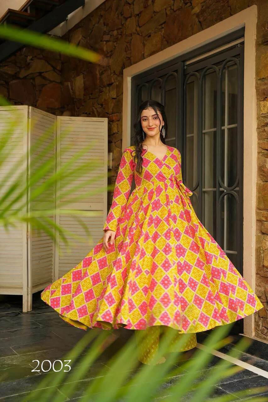 Kurti with Bottom 4 colors