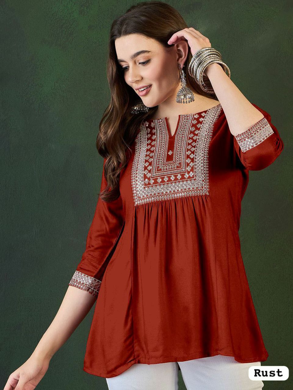 Kurti short top for women 8 colors
