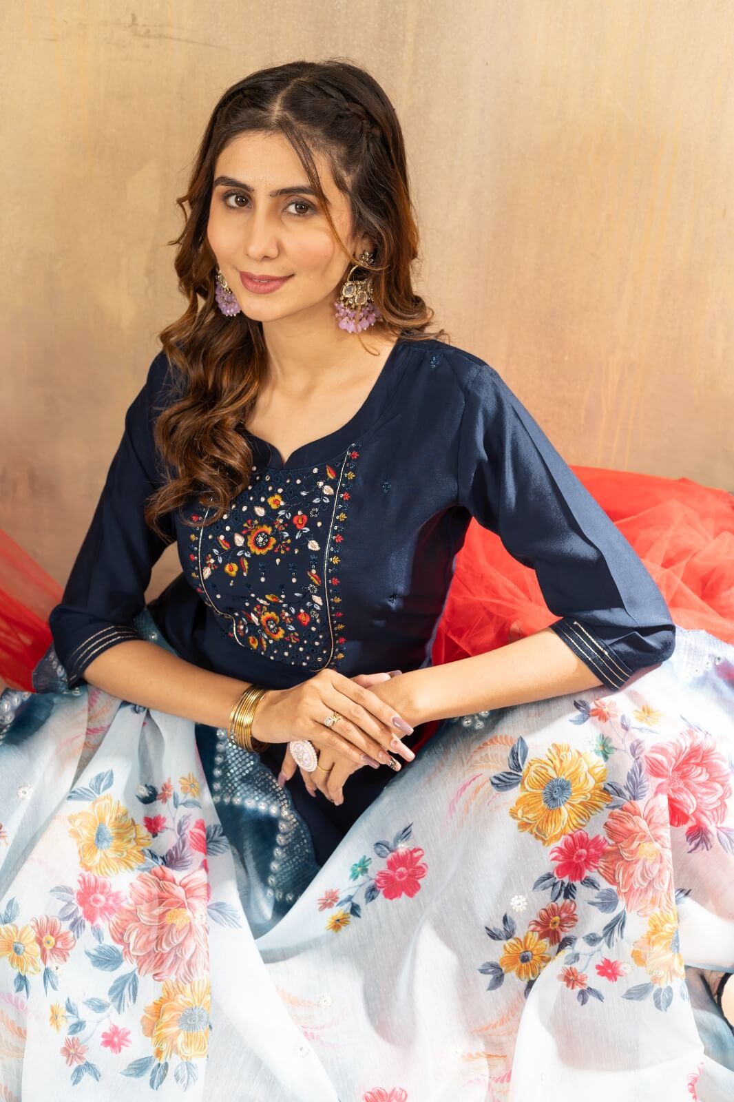 Blue Salwar suit for women