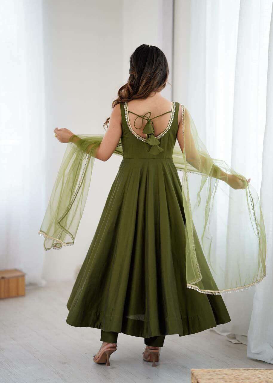 Anarkali Gown Set For women Multicolor colors