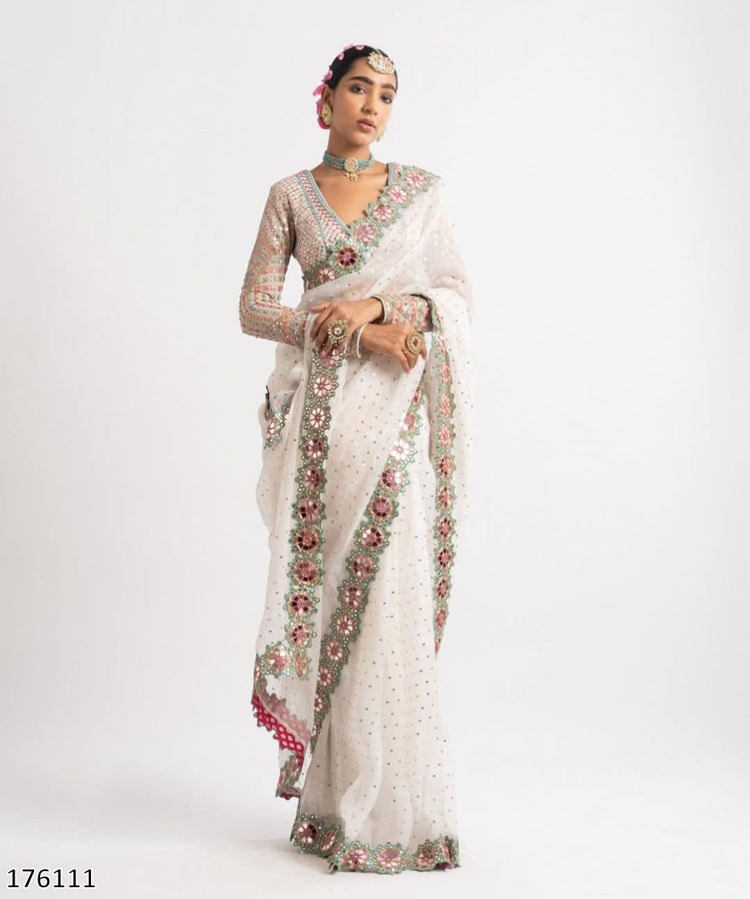 Saree for women 4 different colors