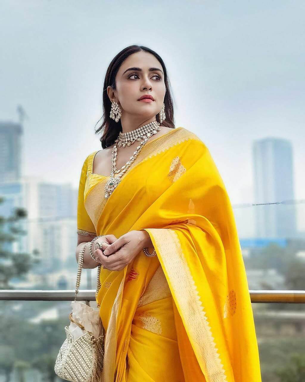 Soft Lichi Silk saree for women
