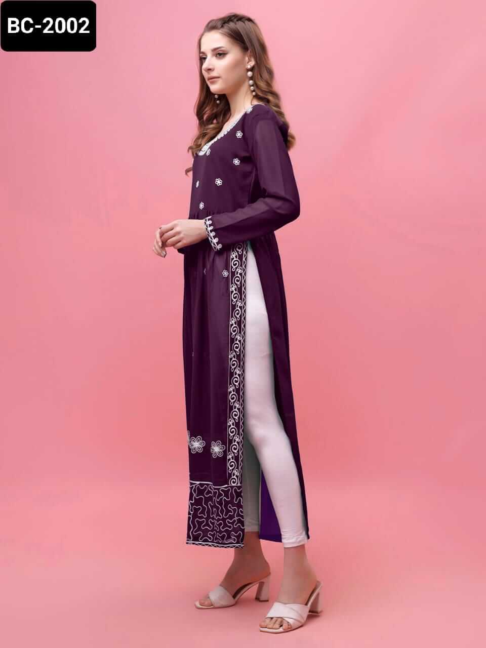 Kurti long top for women 3 colors