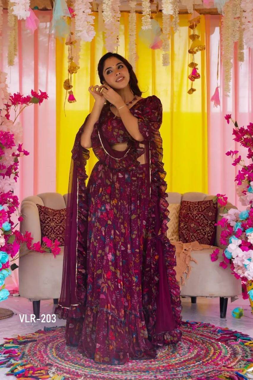 Lehenga Choli for women 4 designs and colors