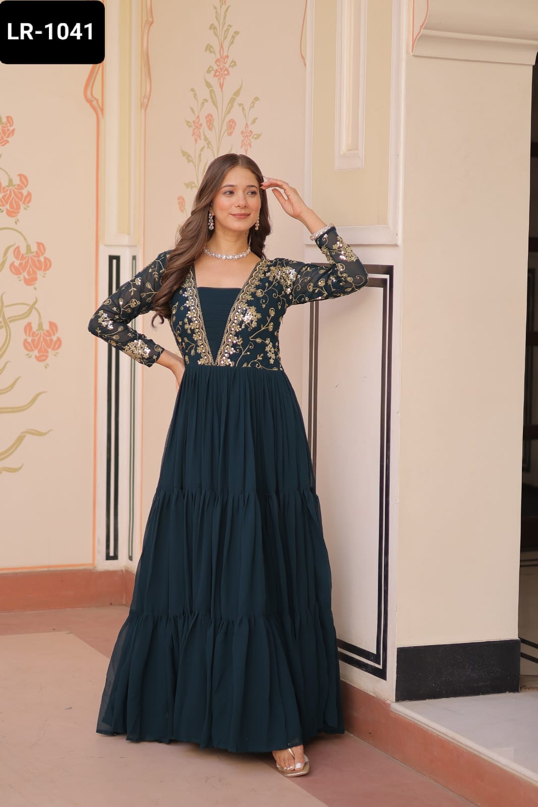 Premium Readymade Gown 3 Colours avaliable
