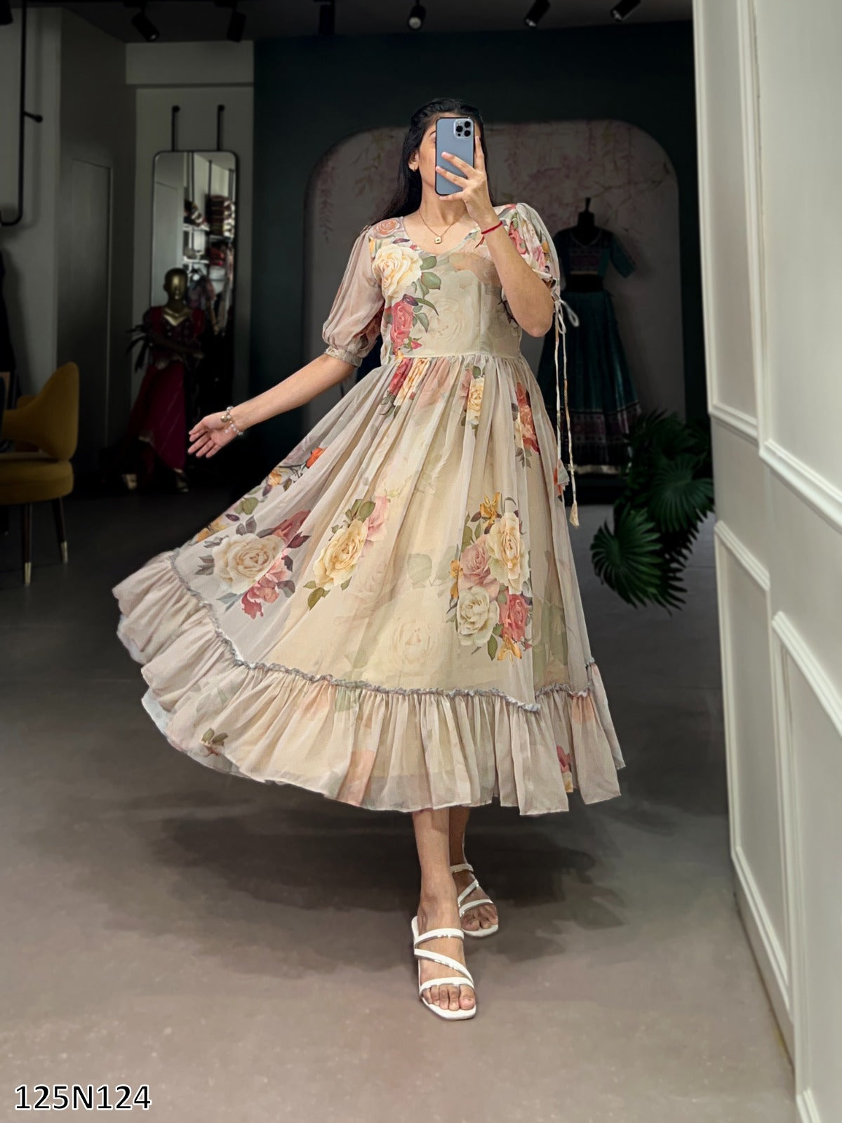 Gown frock for women 5 colors