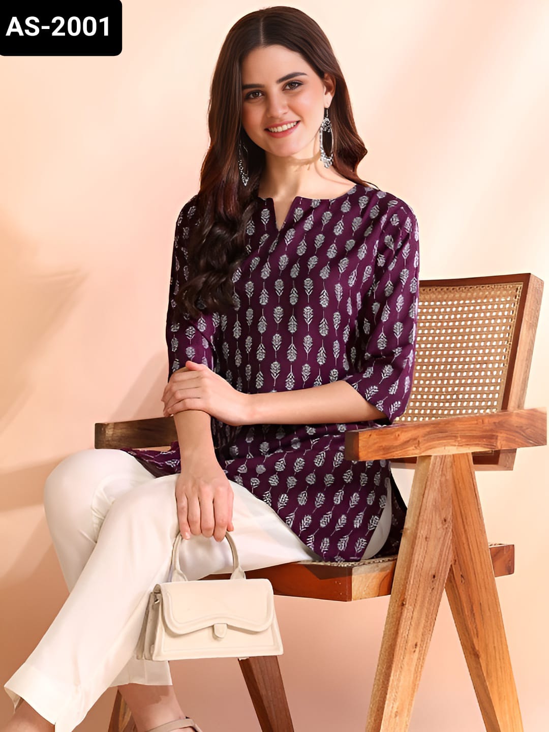 Hevy reyonwith Digital Print Kurti Top 8 designs