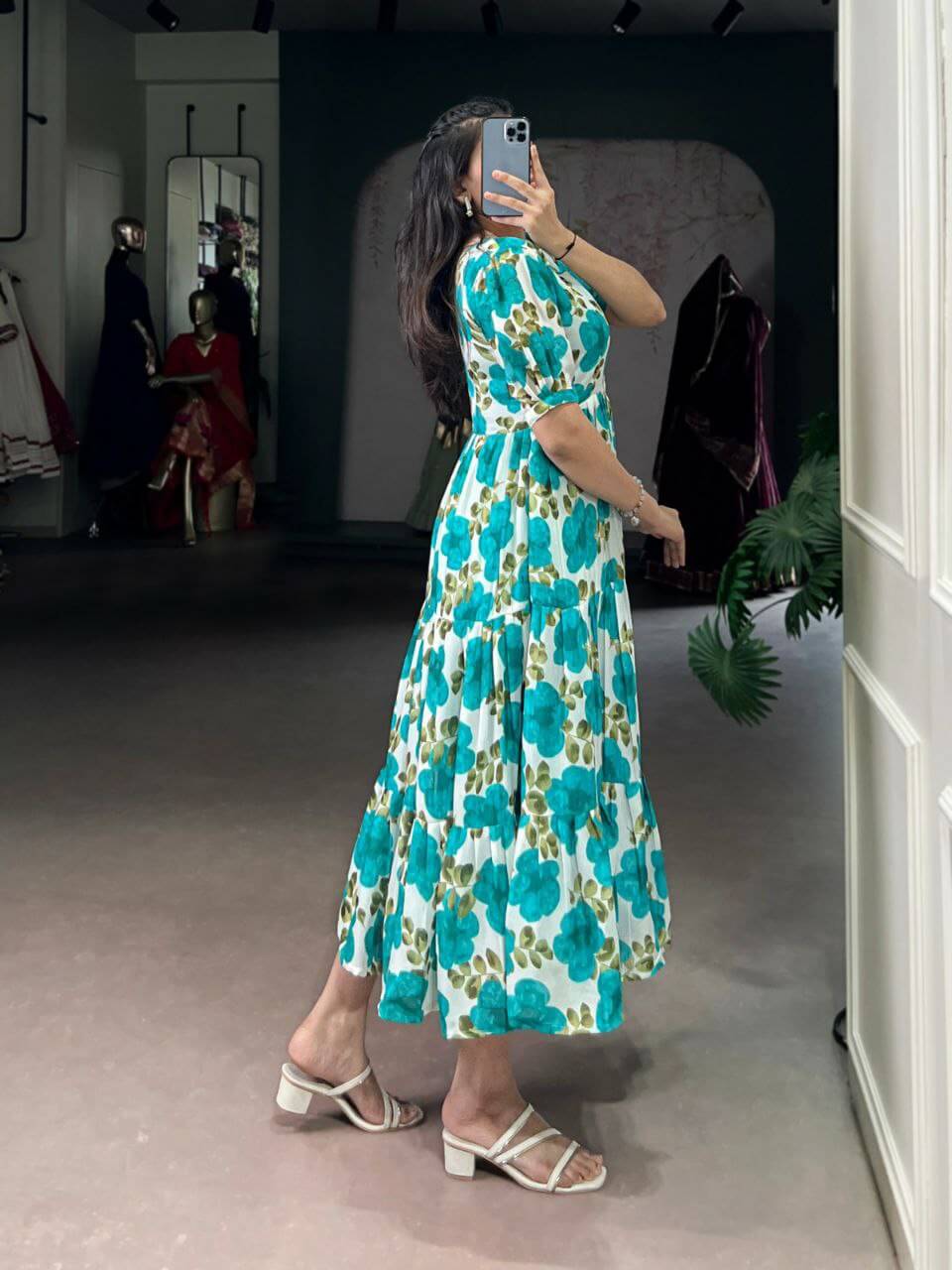 Frock gown for women 4 colors