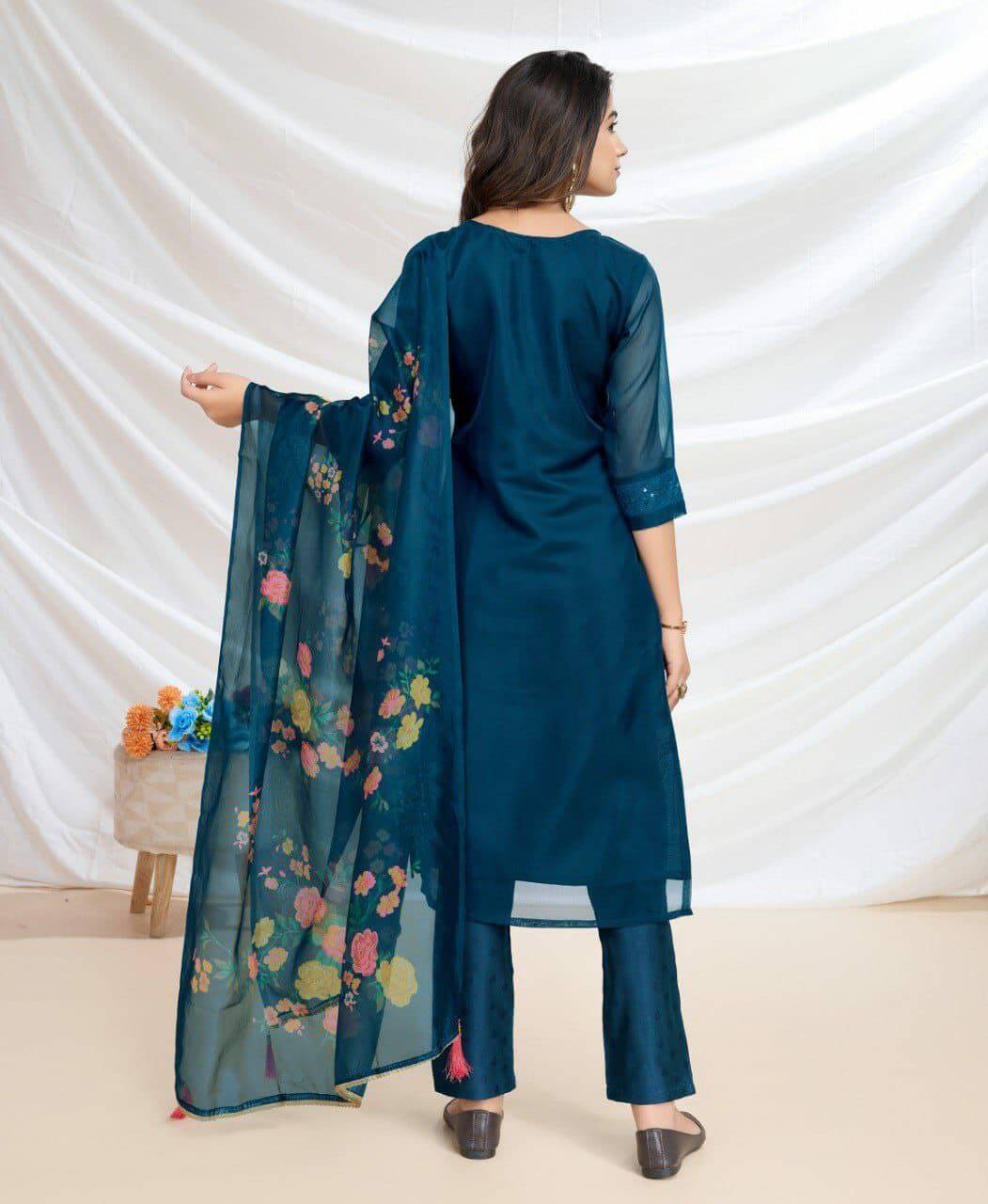 Silk Kurti Set for Women