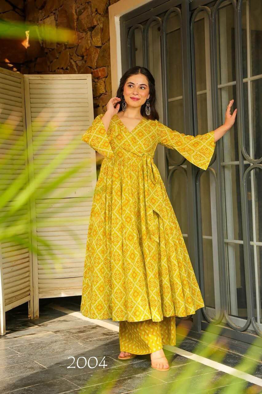 Kurti with Bottom 4 colors