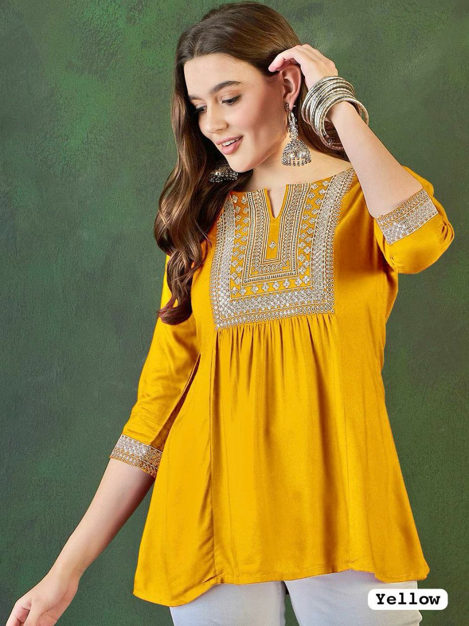 Kurti short top for women 8 colors