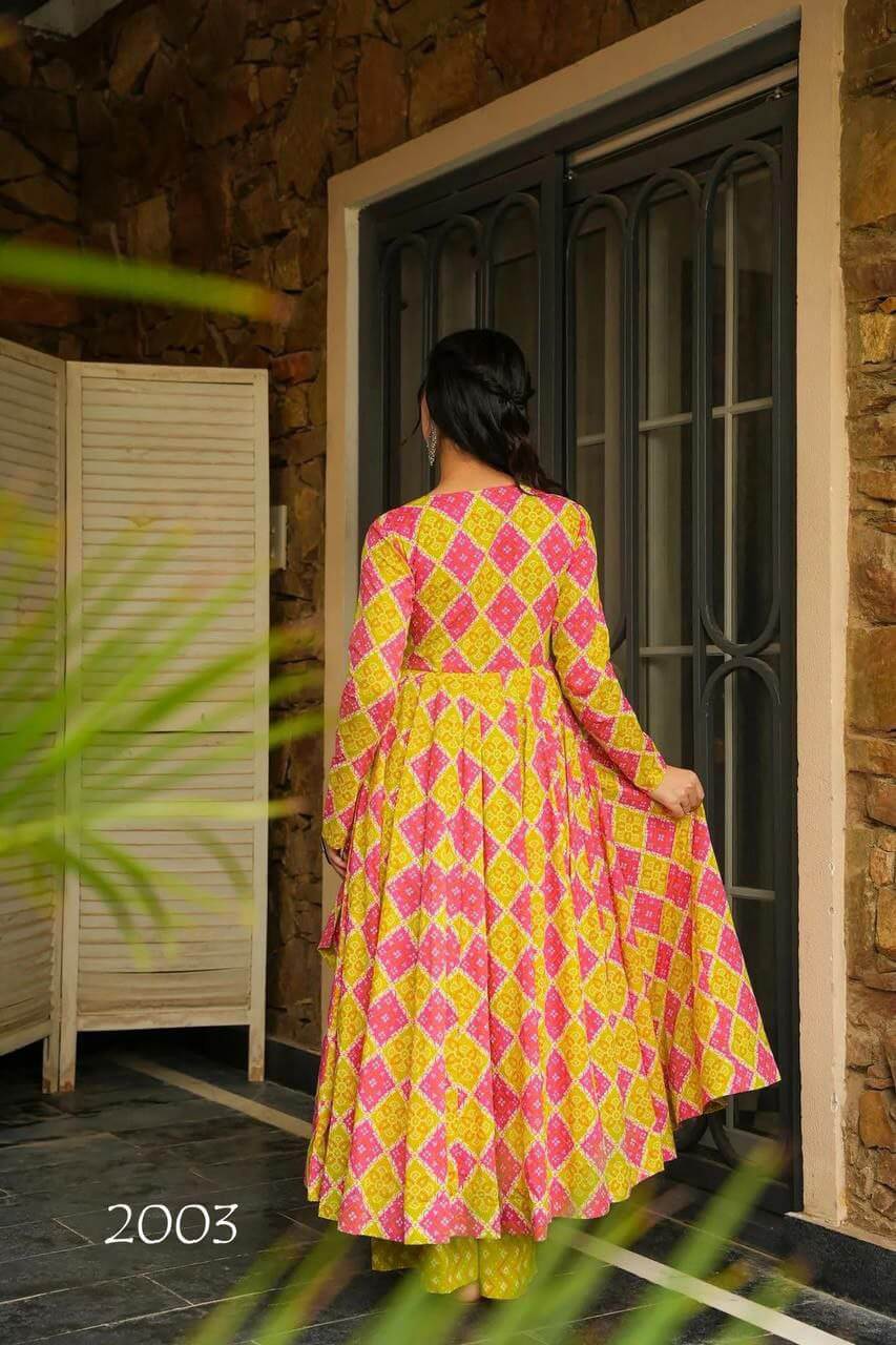 Kurti with Bottom 4 colors