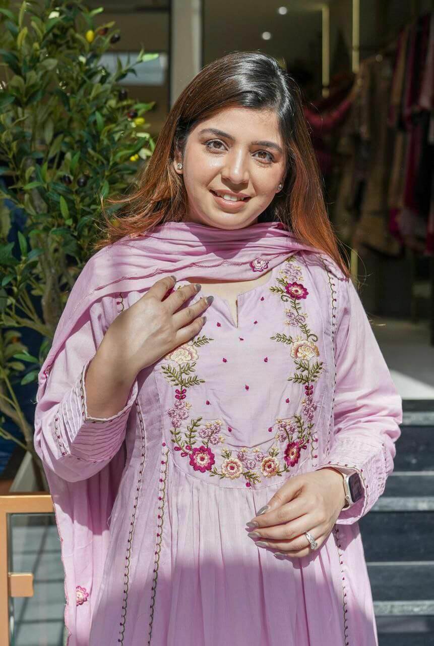 Silk Kurti set for women 2 Color