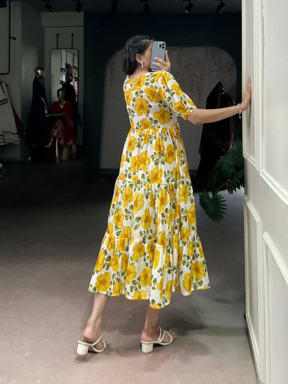 Frock gown for women 4 colors