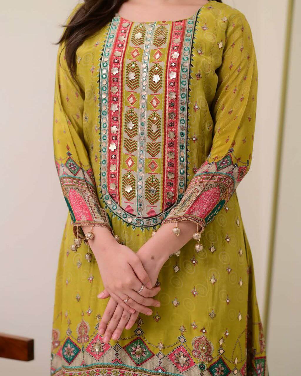  cotton kurti set for women yellow kurti for women