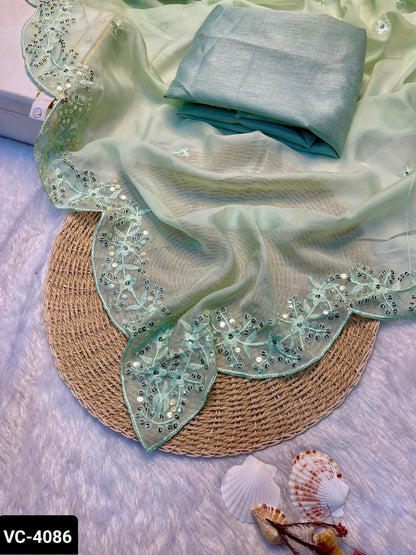 Soft Tabby saree 10 different colors