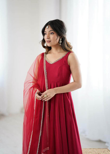 Anarkali Gown Set For women Multicolor colors