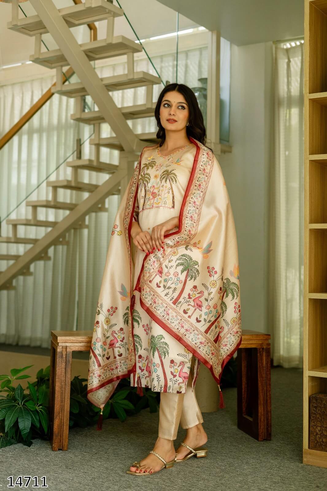 Kurti Set For Women l Kurti Pant Dupatta  50% OFF l Ajinkya Shop