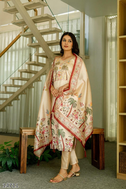 Kurti Set For Women l Kurti Pant Dupatta  50% OFF l Ajinkya Shop