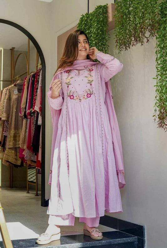 Silk Kurti set for women 2 Color