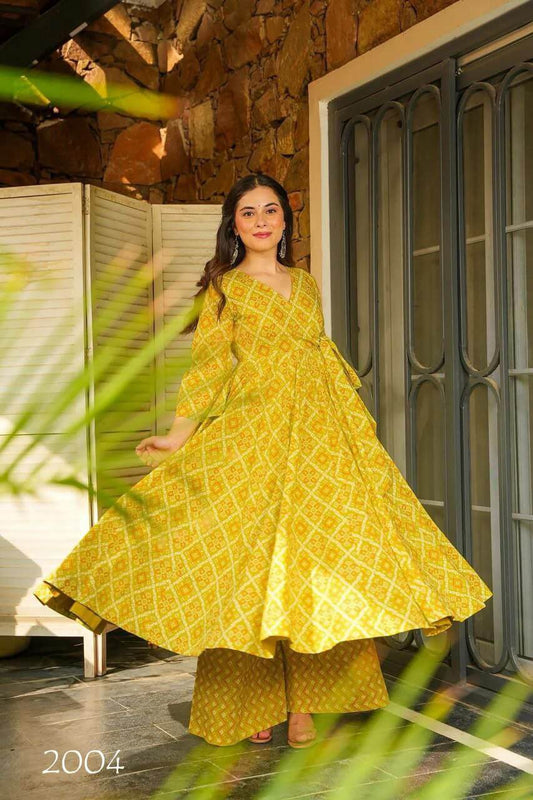 Kurti with Bottom 4 colors