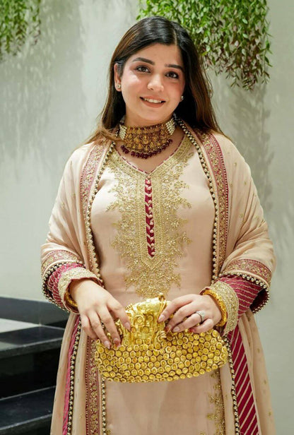 Chinon Silk Dress Suit for women