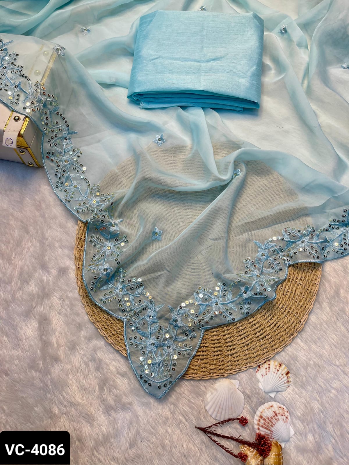 Soft Tabby saree 10 different colors