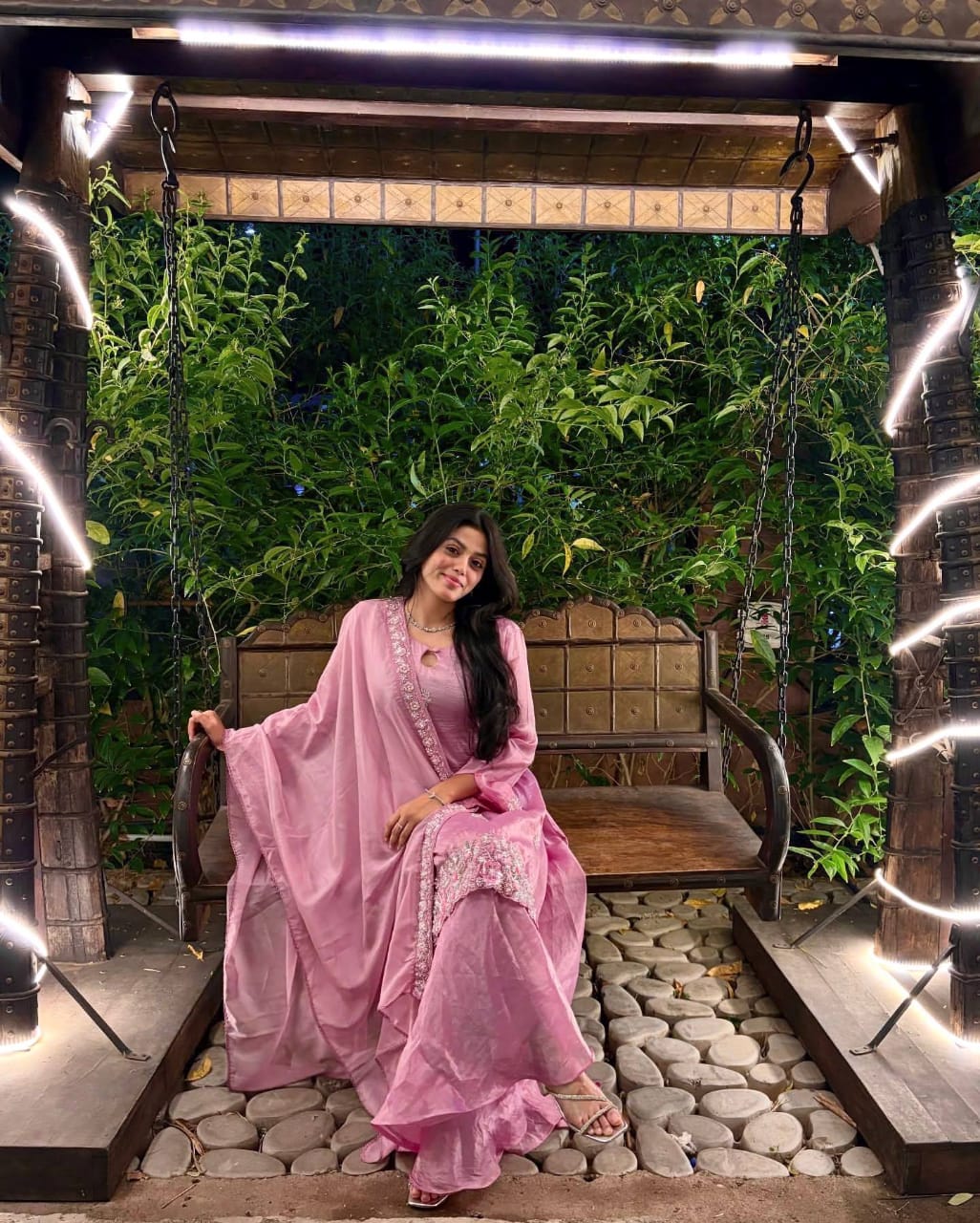 PINK KURTI SET FOR WOMEN l PINK KURTI
