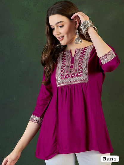 Kurti short top for women 8 colors