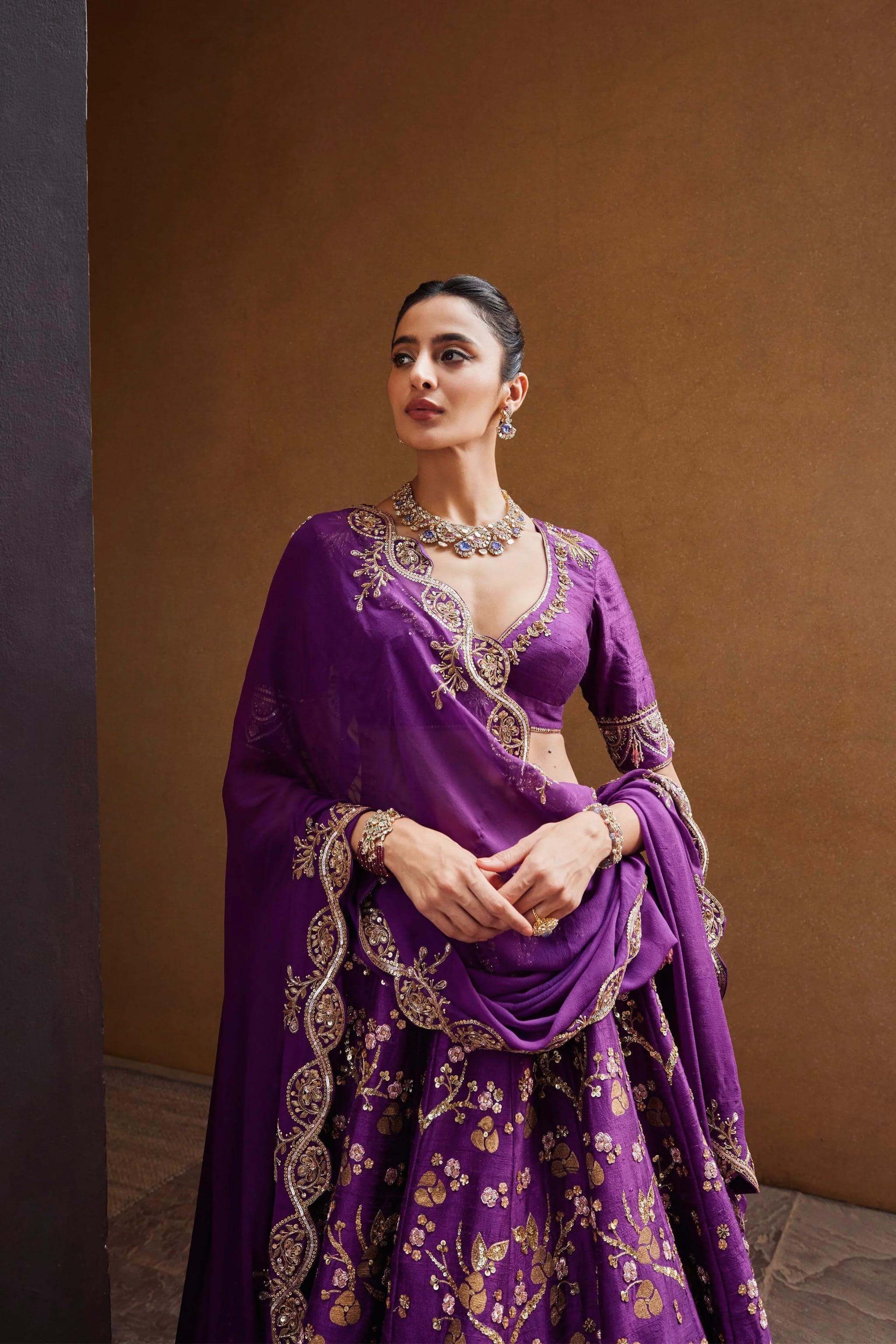 voilet lehenga for women l 50% OFF l Free delivey l Ajinkya Shop