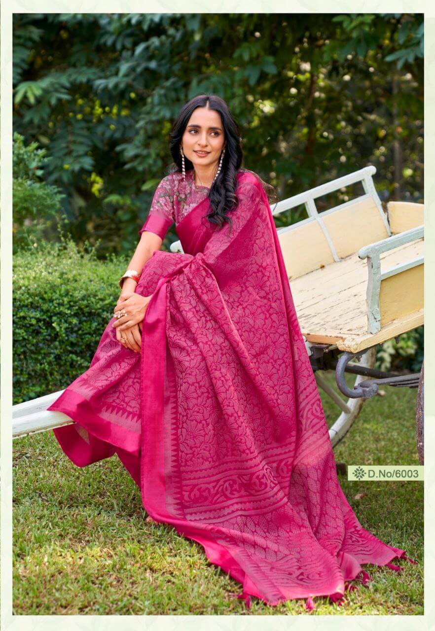 Saree For Women 4colors