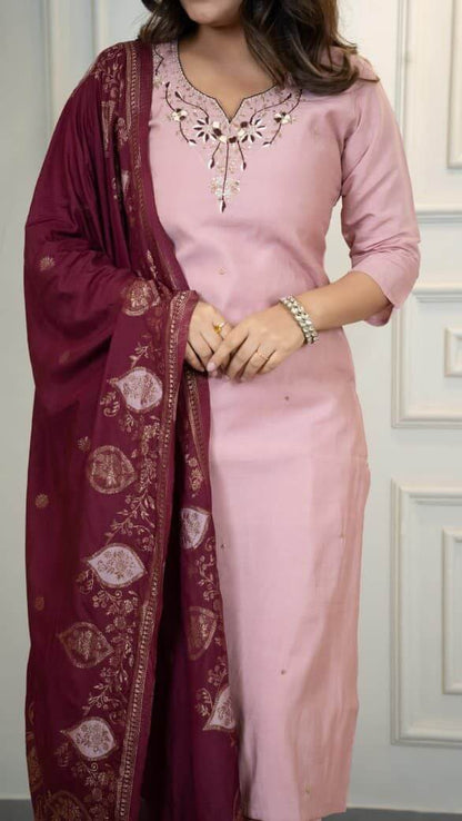 Rose Kurti set for women