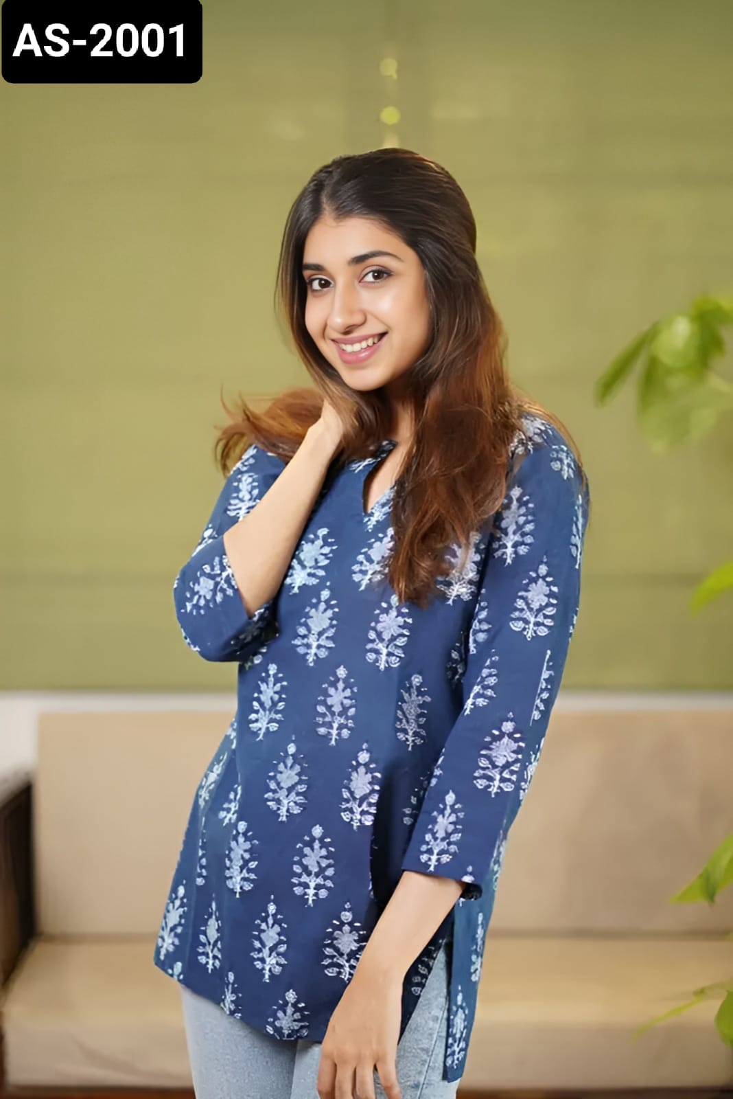 Hevy reyonwith Digital Print Kurti Top 8 designs