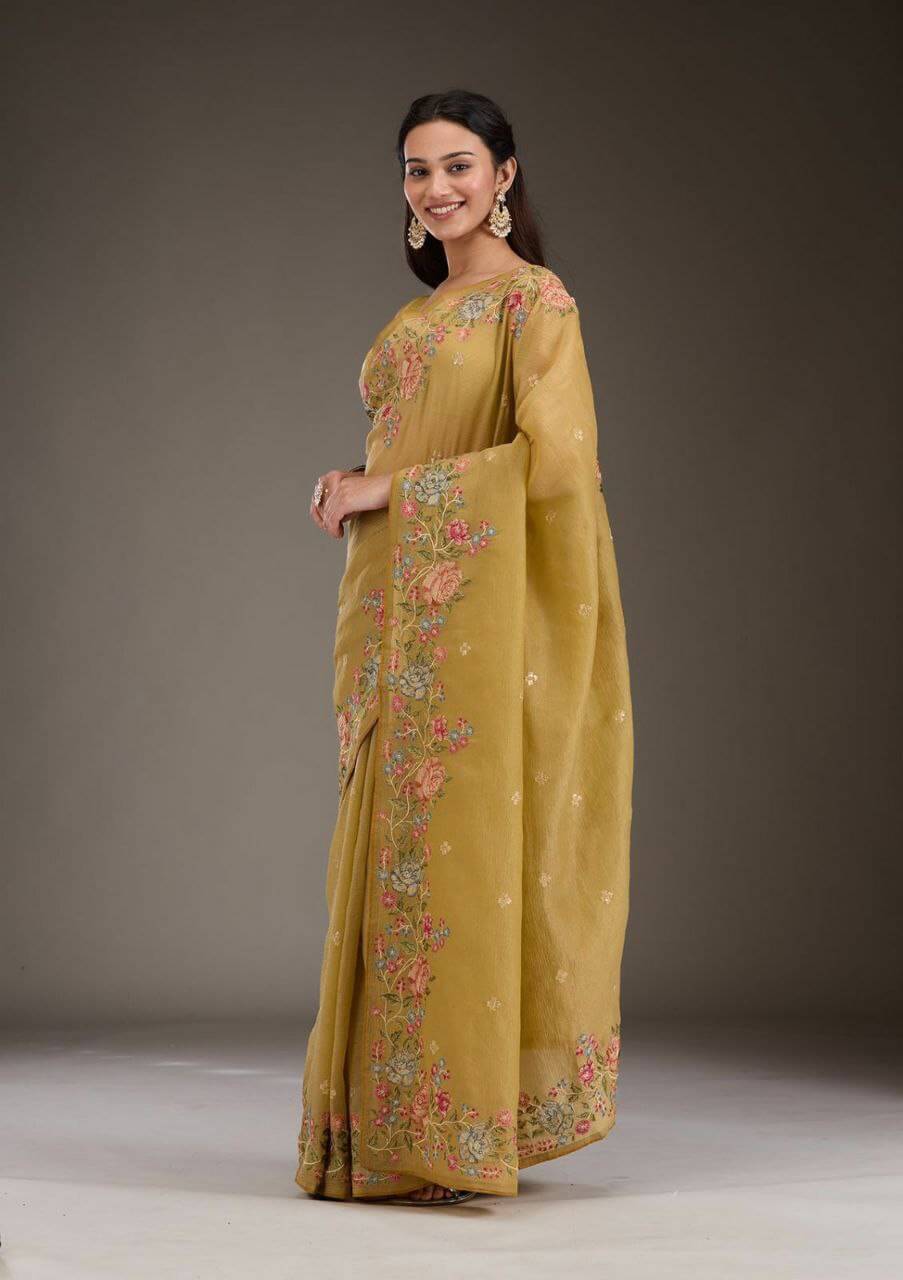 Saree for women 3 different colors