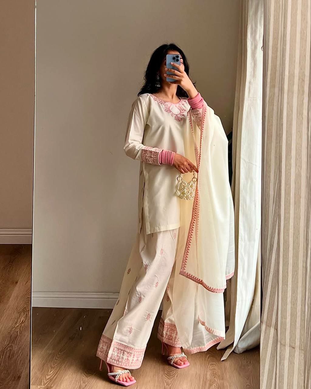 salwar set for women l cotton silk salwar set l Ajinkya Shop