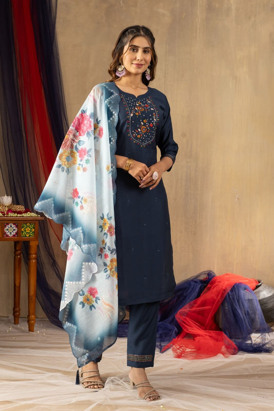Blue Salwar suit for women