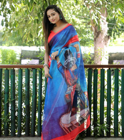 BLUE SARRE FOR WOMEN