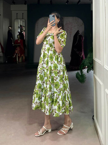 Frock gown for women 4 colors