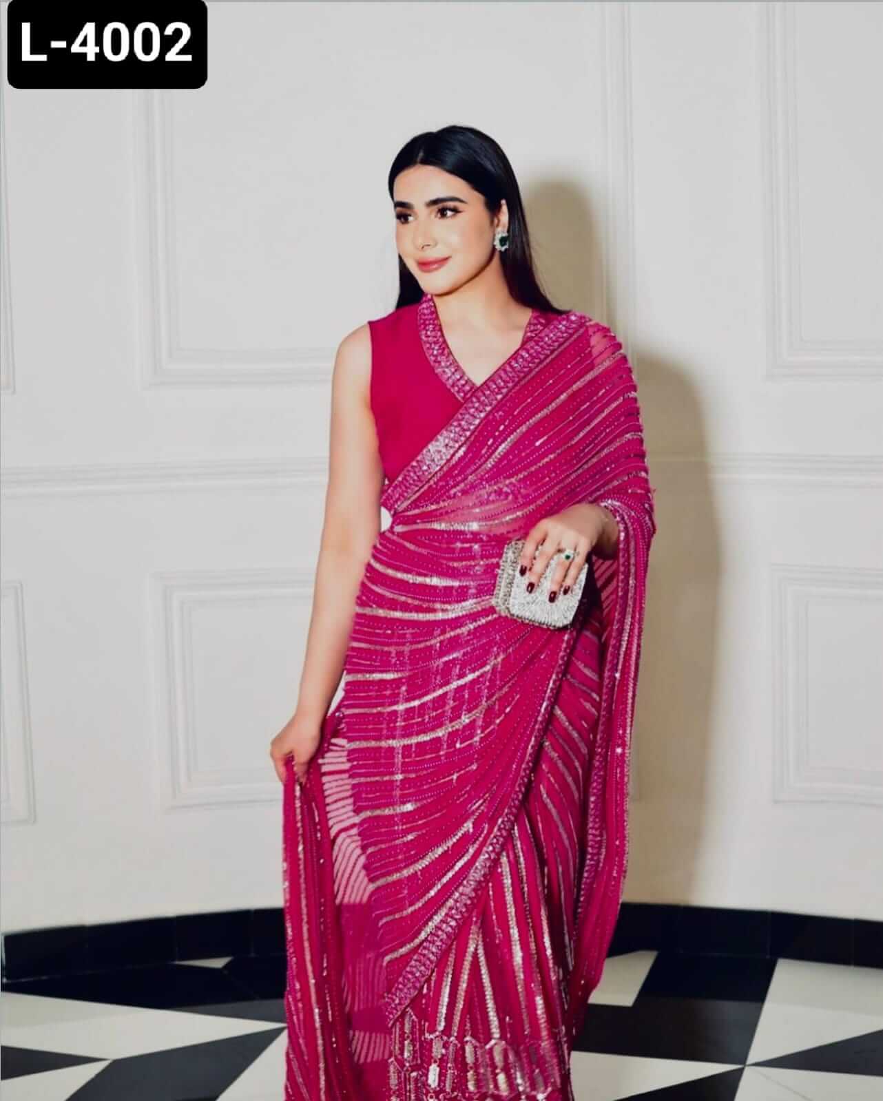 pink saree for women l 50% OFF l Ajinkya Shop