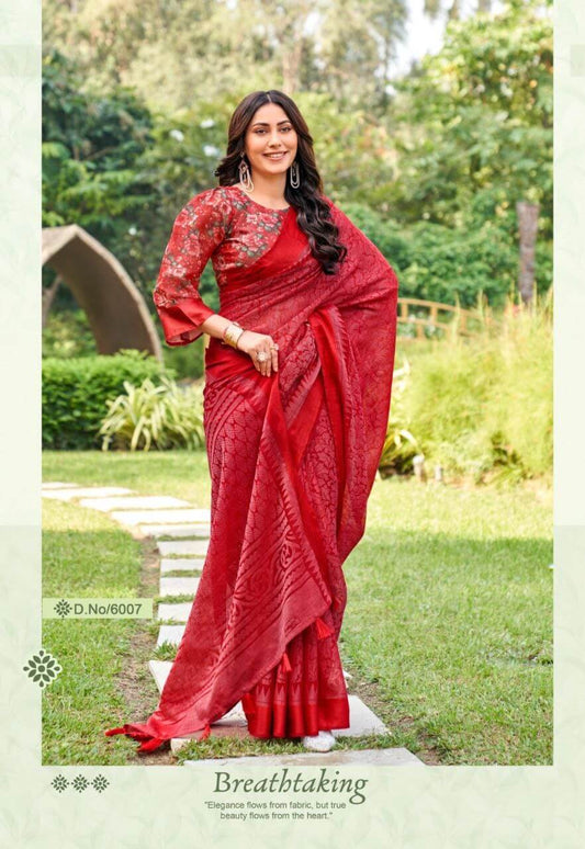 Saree For Women 4colors