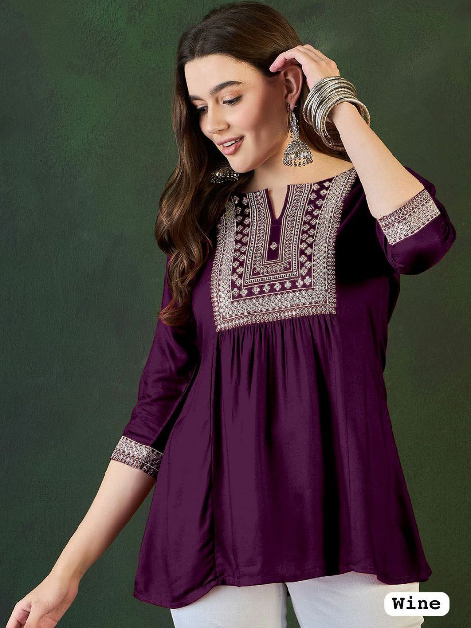 Kurti short top for women 8 colors