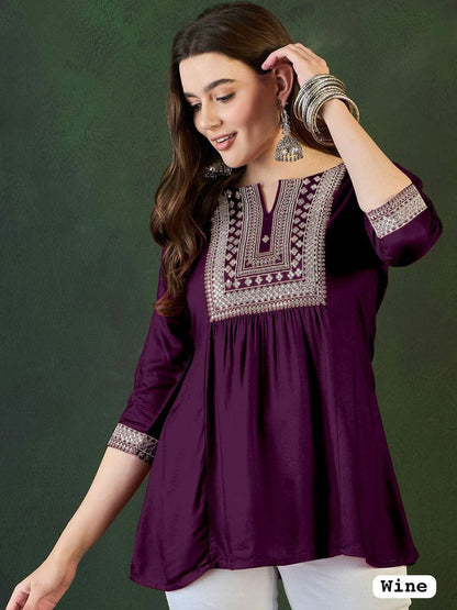 Kurti short top for women 8 colors