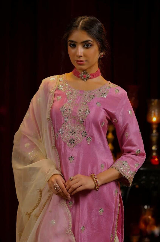 Pink Sharara Suit for women