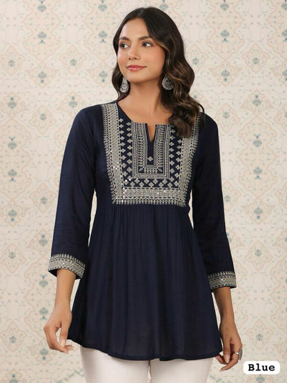 Kurti short top for women 8 colors