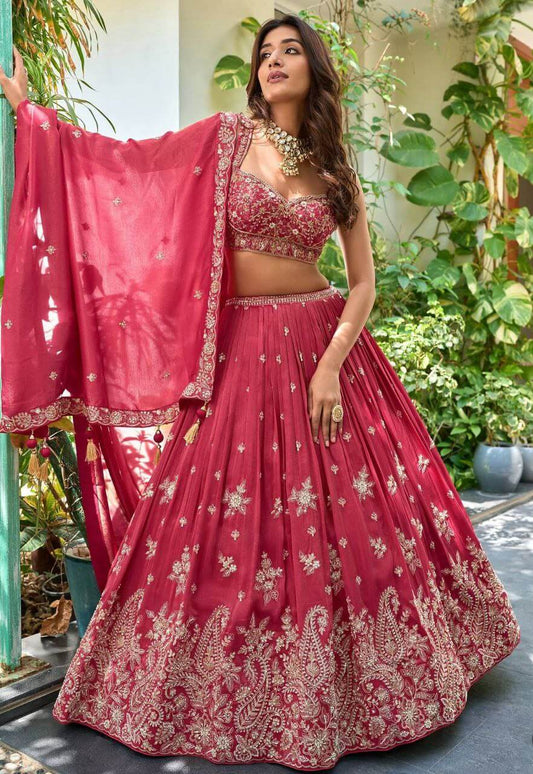 Pink Lehenga Choli for women