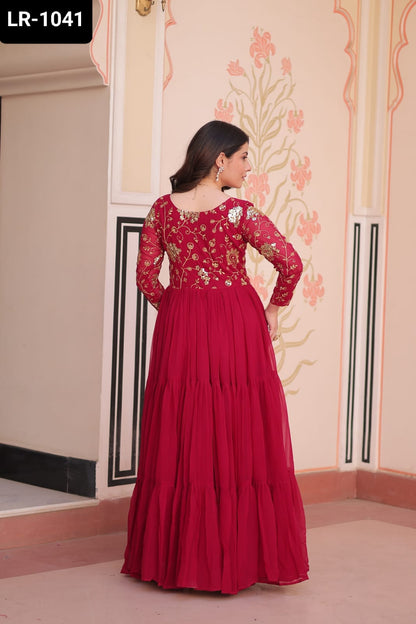 Premium Readymade Gown 3 Colours avaliable