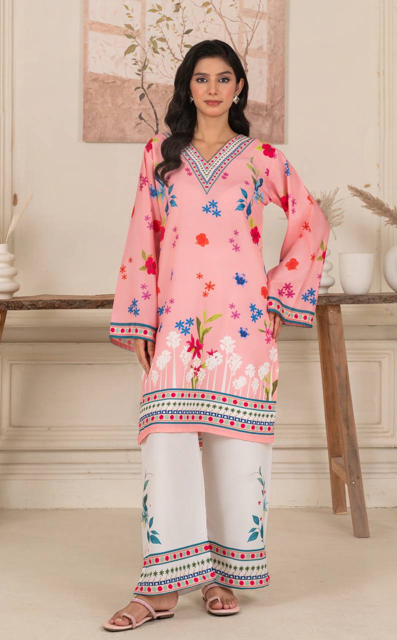 Pink Kurti Set for women