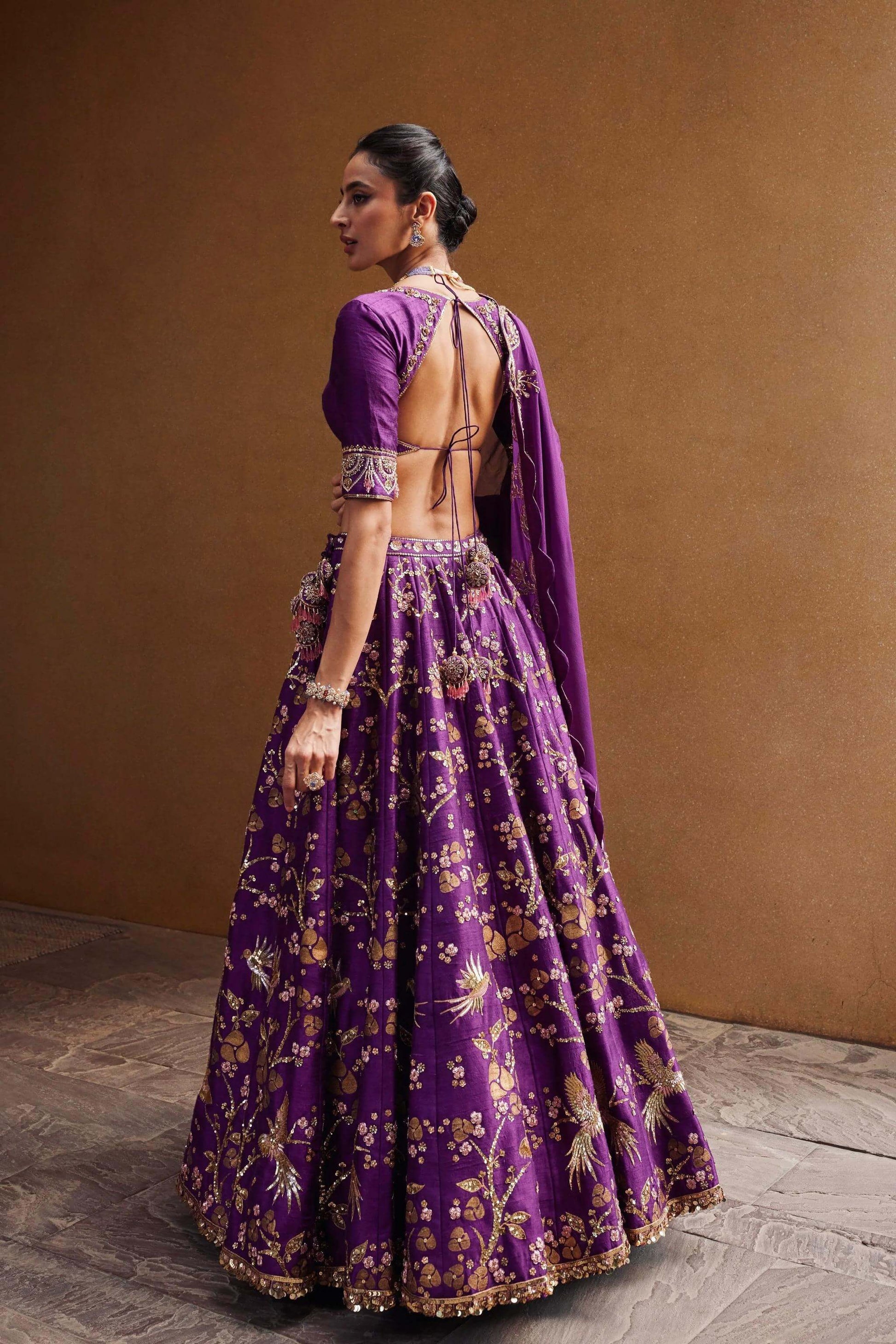 voilet lehenga for women l 50% OFF l Free delivey l Ajinkya Shop