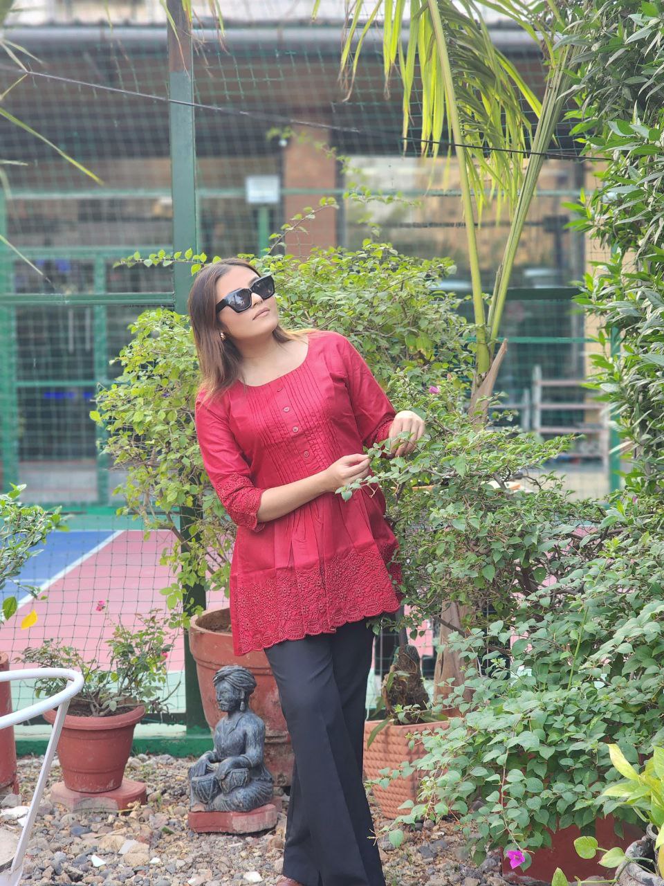 Top Slim Fit Short Kurti 5 Different Colors